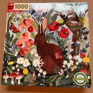 Eeboo Poppy Bunny Puzzle - 1000 Pieces